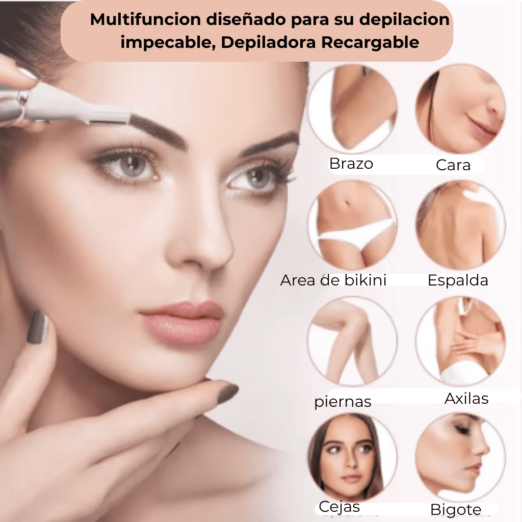 Depiladora 4 en 1 Multifuncional